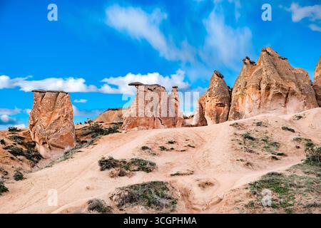 Dream Valley, Devrent, Kappadokien, Felsen bizarre Form oder Tiere Stockfoto