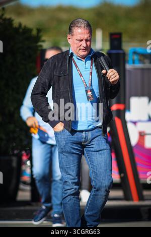 Jos Verstappen (NED) Vater von Max Verstappen Red Bull Racing Honda und ehemaliger F1-Fahrer für Arrows; Tyrrel; Benetton; Footwork; und Minardi, während Stockfoto