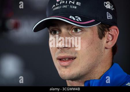 Circuit Zandvoort, Zandvoort, Niederlande. 29.August 2025; Franco Colapinto aus Argentinien und das BWT Alpine F1 Team während des Grand Prix von Italien in der Formel 1 Credit: Jay Hirano/AFLO/Alamy Live News Stockfoto