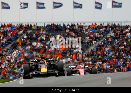 #1 Max Verstappen (NLD, Oracle Red Bull Racing), Formel 1 Grand Prix der Niederlande auf dem Circuit Zandvoort am 29. August 2025 in Zandvoort, Niederlande. (Foto: HOCH ZWEI) Stockfoto