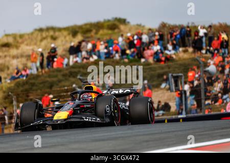#1 Max Verstappen (NLD, Oracle Red Bull Racing), Formel 1 Grand Prix der Niederlande auf dem Circuit Zandvoort am 29. August 2025 in Zandvoort, Niederlande. (Foto: HOCH ZWEI) Stockfoto