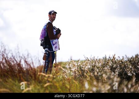 Zandvoort, Pays Bas. 30. August 2025. BONILLA Xavier, Fotografin von DPPI während des Formel 1 Heineken Dutch Grand Prix 2025, 15. Runde der FIA Formel 1 Weltmeisterschaft 2025 vom 29. Bis 31. August 2025 auf dem Zandvoort Circuit, in Zandvoort, Niederlande - Foto Eric Alonso / DPPI Stockfoto