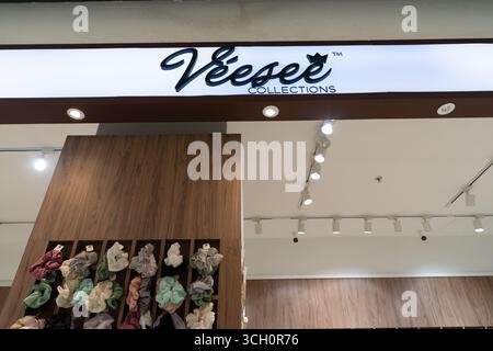 Kuala Lumpur, Malaysia - 18. September 2024: Schild für Veesee Collections, wie im Mitsui Shopping Park LaLaport Bukit Bintang City Centre zu sehen. Stockfoto