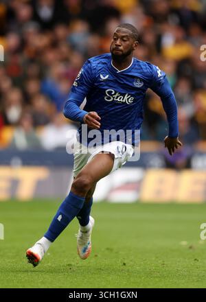 Wolverhampton, Großbritannien. 30. August 2025. Beto of Everton während des Spiels Wolverhampton Wanderers gegen Everton Premier League in Molineux, Wolverhampton. Der Bildnachweis sollte lauten: David Klein/Sportimage Credit: Sportimage Ltd/Alamy Live News Stockfoto