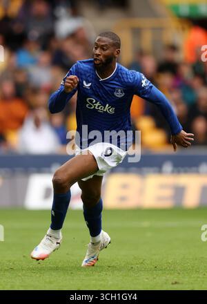 Wolverhampton, Großbritannien. 30. August 2025. Beto of Everton während des Spiels Wolverhampton Wanderers gegen Everton Premier League in Molineux, Wolverhampton. Der Bildnachweis sollte lauten: David Klein/Sportimage Credit: Sportimage Ltd/Alamy Live News Stockfoto