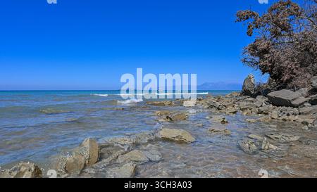 Foto aufgenommen in Korfu, Griechenland, im August 2025. Stockfoto
