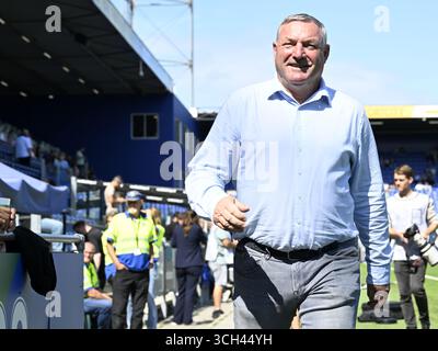 ZWOLLE - FC Utrecht Trainer Ron Jans vor dem niederländischen Eredivisie Spiel zwischen PEC Zwolle und FC Utrecht im MAC3Park Stadion am 31. August 2025 in Zwolle, Niederlande. ANP GERRIT VAN KEULEN Stockfoto