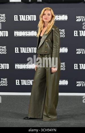 Madrid, Spanien. August 2025. Mirela Balic während des Fotorufs ''El Talento'' en Madrid 01 September 2025 Credit: CORDON PRESS/Alamy Live News Stockfoto