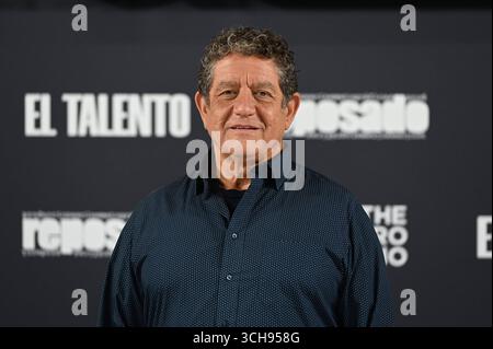 Madrid, Spanien. August 2025. Pedro Casablanc während des Fotorufs „El Talento“ en Madrid 01. September 2025 Credit: CORDON PRESS/Alamy Live News Stockfoto