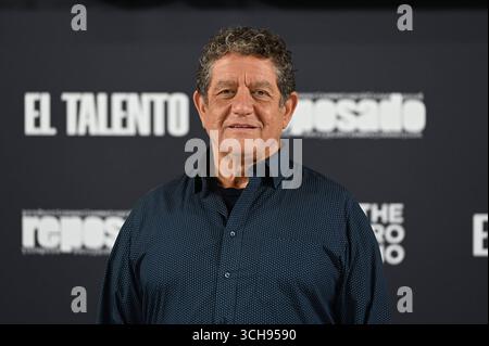Madrid, Spanien. August 2025. Pedro Casablanc während des Fotorufs „El Talento“ en Madrid 01. September 2025 Credit: CORDON PRESS/Alamy Live News Stockfoto