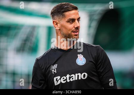 Claudio RAMOS vom FC Porto während der portugiesischen Meisterschaft, Liga Portugal Fußballspiel zwischen Sporting CP und FC Porto am 30. August 2025 im Jose Alvalade Stadion in Lissabon, Portugal - Foto Matthieu Mirville (Filipe Oliveira) / DPPI Stockfoto