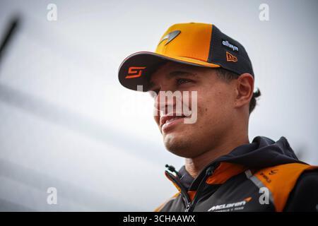 04 Lando Norris, (GRB) McLaren Mercedes MCL39, während des niederländischen GP, Zandvoort 28-31. August 2025. Formel-1-Weltmeisterschaft 2025. Stockfoto