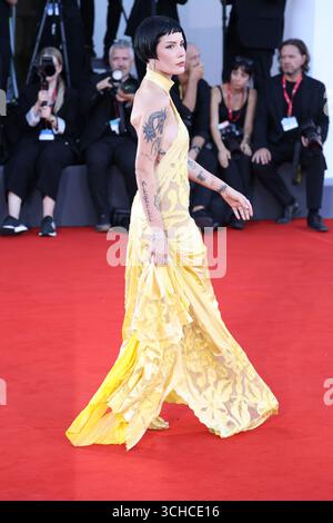 Venedig, Italien. September 2025. Halsey'The Smashing Machine' Premiere, 82. Venedig International Film Festival, Venedig, Italien - 01. September 2025. CAP/GOL ©GOL/Capital Pictures Stockfoto