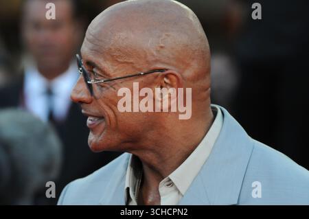 Venedig, Italien. September 2025. Dwayne Johnson besucht DEN roten Teppich des 82. Internationalen Filmfestivals von Venedig, Credit: Fausto Marci/Alamy Live News Stockfoto