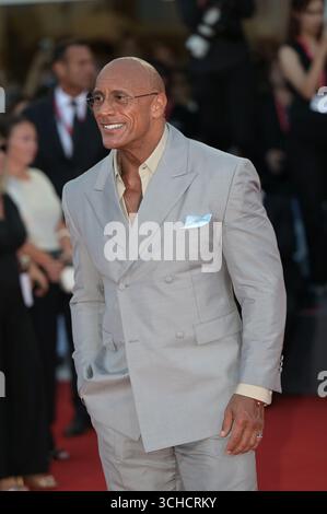 Venedig, Italien. September 2025. Dwayne Johnson besucht DEN roten Teppich des 82. Internationalen Filmfestivals von Venedig, Credit: Fausto Marci/Alamy Live News Stockfoto