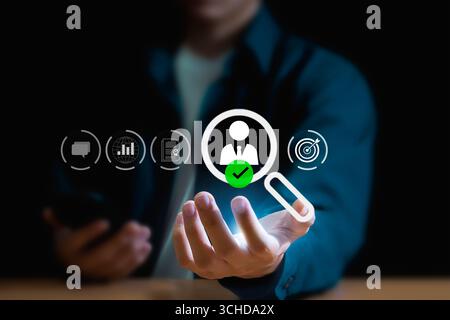 Recruitment Concepts, Human Resources, Mitarbeitermanagement, Recruitment Stockfoto