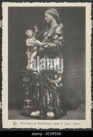 Notre-Dame du Saint-Rosaire, église S. Loup, à Namur (01), Stockfoto