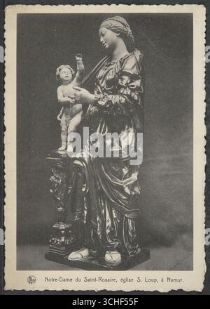 Notre-Dame du Saint-Rosaire, église S. Loup, à Namur (02), Stockfoto