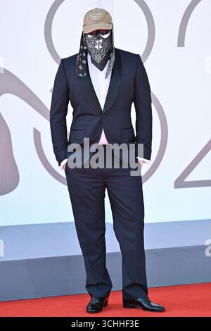 Venedig, Italien. September 2025. Stillz besuchte die L’Etranger Premiere im Rahmen des 82. Internationalen Filmfestivals Venedig am 2. September 2025 im Lido in Venedig. Foto: Aurore Marechal/ABACAPRESS.COM Credit: Abaca Press/Alamy Live News Stockfoto
