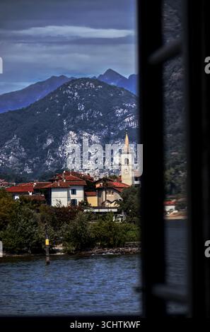Palazzo Borromeo an der Isola Bella, Lago Maggiore, im Piemont, Italien. Stockfoto