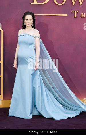 London, Großbritannien. September 2025. Michelle Dockery bei der Weltpremiere von Downton Abbey: The Grand Finale. Bildnachweis: Julie Edwards./Alamy Live News Stockfoto