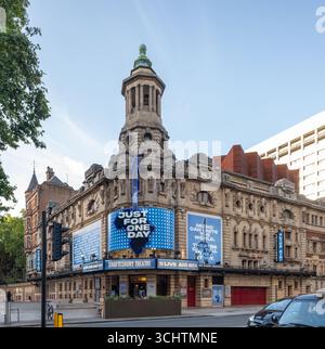 Außenansicht des Shaftesbury Theatre nur für einen Tag Stockfoto