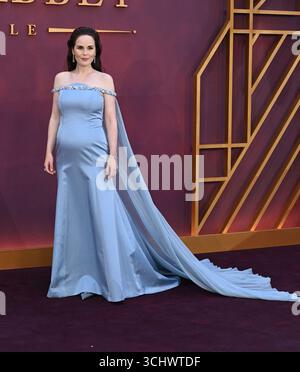 London, Großbritannien. September 2025. Michelle Dockery nahm am 3. September 2025 an der Uraufführung von Downton Abbey: The Grand Finale in London teil. Foto: Stuart Hardy/ABACAPRESS.COM Credit: Abaca Press/Alamy Live News Stockfoto