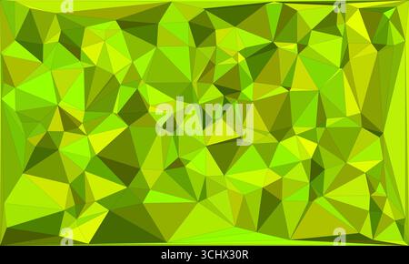 Polygonales Mosaik mit abstraktem geometrischem Hintergrund in Farbverlaufsfarbe. Design mit niedrigem Poly-Hintergrund. Technologie mit niedrigem Poly-Hintergrund. Modern und trendig Stock Vektor