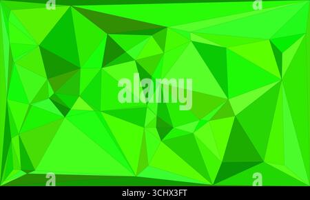 Polygonales Mosaik mit abstraktem geometrischem Hintergrund in Farbverlaufsfarbe. Design mit niedrigem Poly-Hintergrund. Technologie mit niedrigem Poly-Hintergrund. Modern und trendig Stock Vektor
