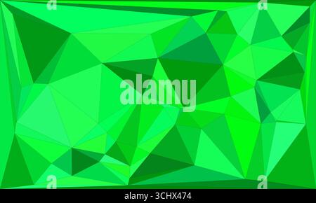 Polygonales Mosaik mit abstraktem geometrischem Hintergrund in Farbverlaufsfarbe. Design mit niedrigem Poly-Hintergrund. Technologie mit niedrigem Poly-Hintergrund. Modern und trendig Stock Vektor