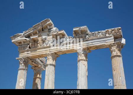 Apollo-Tempel (2. Jahrhundert n. Chr.), Seite, Antalya, Türkei Stockfoto