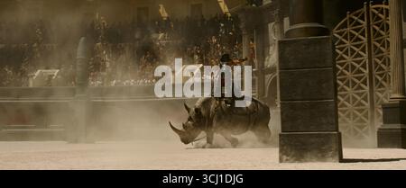 Gladiator II Jahr : 2024 USA Regie: Ridley Scott Stockfoto