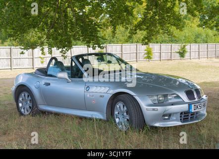 Z3, BMW, bayerischer Automobilhersteller, Roadster, 3Ltr., 2 Sitzer, 2 Türen, Baujahr 2001, gebaut in Amerika, South Carolina, Werk, Spartanburg. Stockfoto