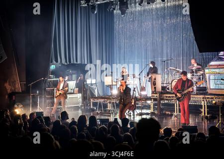 Oslo, Norwegen. September 2025. Die US-amerikanische Band Lord Huron spielt ein Live-Konzert in der Sentrum Scene in Oslo. Quelle: Gonzales Photo/Alamy Live News Stockfoto