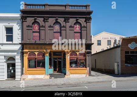 Eines der alten Kolonialgebäude im historischen Zentrum von Albany, Western Australia Stockfoto