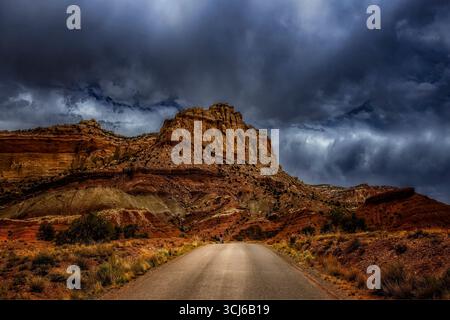 Capitol Hill Nationalpark Stockfoto