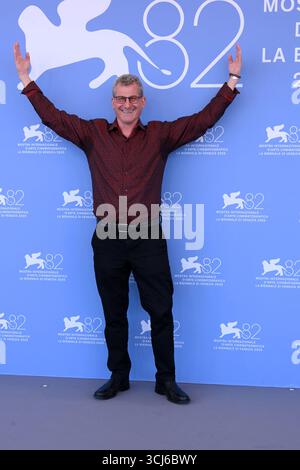 Venedig, Italien. September 2025. Venedig, 82. Venedig International Film Festival 2025, - Tag 10 - Photocall Film : 'Newport und der große Volkstraum' Bild : Robert Gordon Credit: Independent Photo Agency/Alamy Live News Stockfoto