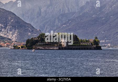 STRESA, ITALIEN 5. AUGUST 2025: Isola Bella am Lago Maggiore im Piemont. Stockfoto