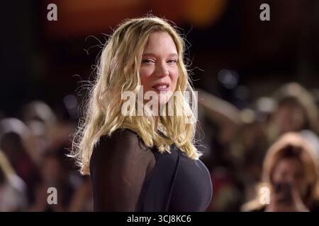 Venezia, Italien. September 2025. VENEDIG, ITALIEN – 5. SEPTEMBER: Léa Seydoux besucht den roten Teppich „Silent Friend“ während des 82. Internationalen Filmfestivals von Venedig am 5. September 2025 in Venedig Stockfoto