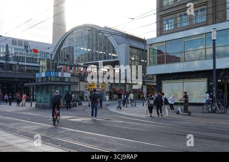 Bahnhof Alexanderplatz Stockfoto