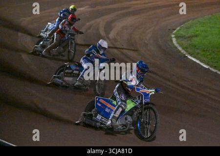 Jake Allen von Redcar Bears in Blue vor dem Cab Direct Championship-Spiel zwischen Redcar Bears und Workington Comets am Freitag, den 5. September 2025. (Foto: Trevor Wilkinson | MI News) Credit: MI News & Sport /Alamy Live News Stockfoto
