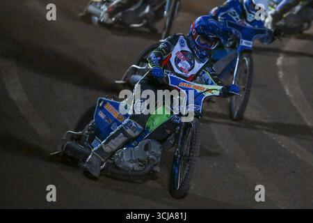 Jake Allen von Redcar Bears in Blue vor dem Cab Direct Championship-Spiel zwischen Redcar Bears und Workington Comets am Freitag, den 5. September 2025. (Foto: Trevor Wilkinson | MI News) Credit: MI News & Sport /Alamy Live News Stockfoto