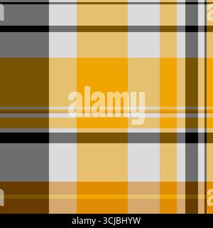Warmer, geometrischer Hintergrund mit Karomuster und klassischer, gewebter Textur. Perfekt für Herbstmotive, Textilien oder rustikale Themenprojekte. Anpassungsfähig, Grafik, A Stock Vektor