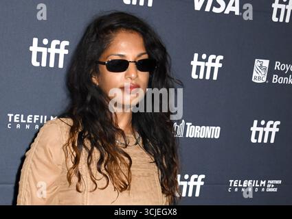 Toronto, ca. 6. September 2025. M.I.A. beim 50. Toronto International Film Festival Präsentation von Opfern am 6. September 2025 im Princess of Wales Theatre in Toronto, Kanada. Quelle: Mpi099/Media Punch/Alamy Live News Stockfoto