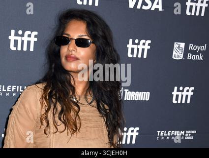 Toronto, ca. 6. September 2025. M.I.A. beim 50. Toronto International Film Festival Präsentation von Opfern am 6. September 2025 im Princess of Wales Theatre in Toronto, Kanada. Quelle: Mpi099/Media Punch/Alamy Live News Stockfoto