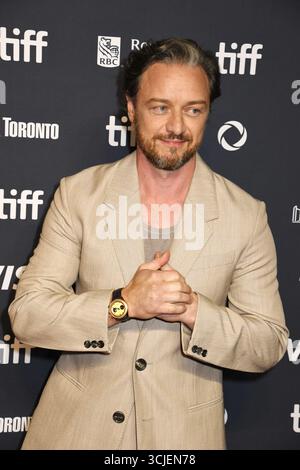 Toronto, ca. 6. September 2025. James McAvoy beim 50. Toronto International Film Festival Präsentation von California Schemin' am 6. September 2025 in der TIFF Lightbox in Toronto, Kanada. Quelle: Mpi099/Media Punch/Alamy Live News Stockfoto