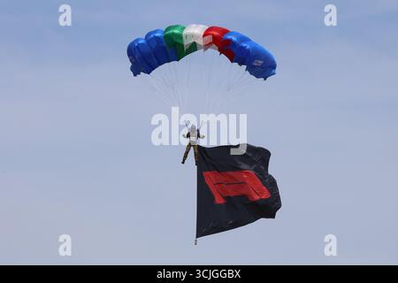 Autodromo Nazionale Monza, Monza, Italien. September 2025. Formel 1 Grand Prix 2025 Renntag in Italien; F1-Paraglider-Guthaben: Action Plus Sports/Alamy Live News Stockfoto