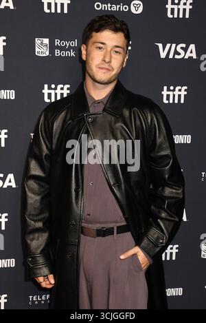 Toronto, ca. 6. September 2025. Samuel Bottomley beim 50. Toronto International Film Festival Präsentation von California Schemin' am 6. September 2025 in der TIFF Lightbox in Toronto, Kanada. Quelle: Mpi099/Media Punch/Alamy Live News Stockfoto
