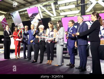 Mailand, Italien. September 2025. (Foto: Edson de Souza/Thenews2/Zumapress) (Foto: © Edson de Souza/TheNEWS2 via ZUMA Press Wire) NUR REDAKTIONELLE VERWENDUNG! Nicht für kommerzielle ZWECKE! Quelle: ZUMA Press, Inc./Alamy Live News Stockfoto