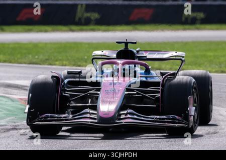 Monza, Italien. September 2025. Pierre Gasly fuhr während des Formel 1 Grand Prix von Italien am 7. September 2025 in Monza, Italien auf der A525 in der Alpen. (Foto von Richard Callis/Sports Press Photo) Credit: SPP Sport Press Photo. /Alamy Live News Stockfoto